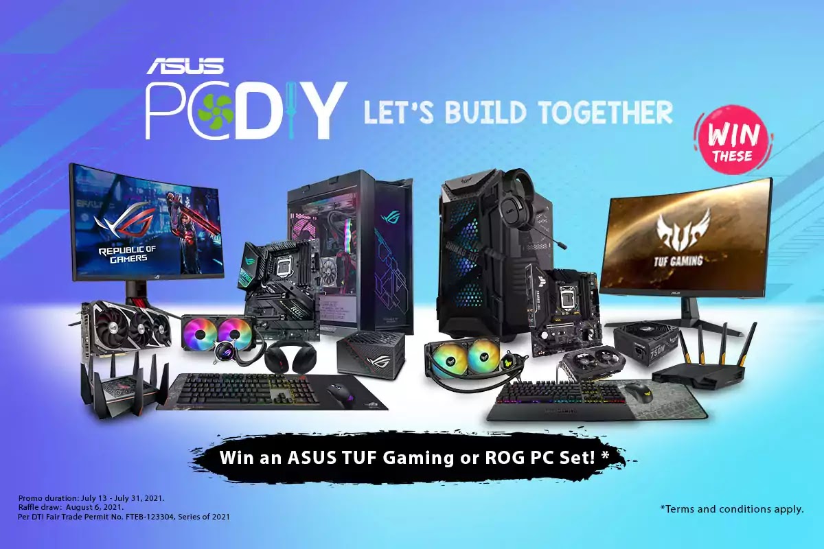 ASUS PC DIY Campaign Raffle