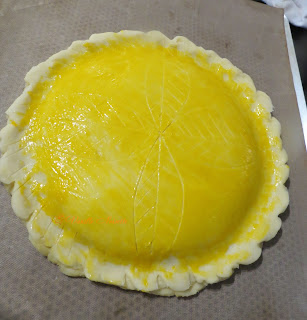 Galette des rois frangipane