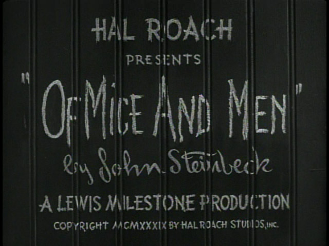 Of Mice And Men - John Steinbeck's Masterpiece On Film