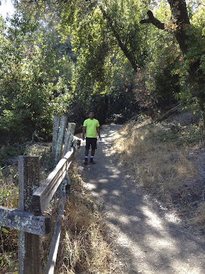 Hiking at Wunderlich park