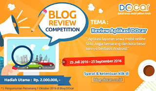 Kontes Review Docar Sewa mobil Solo Jogja Semarang