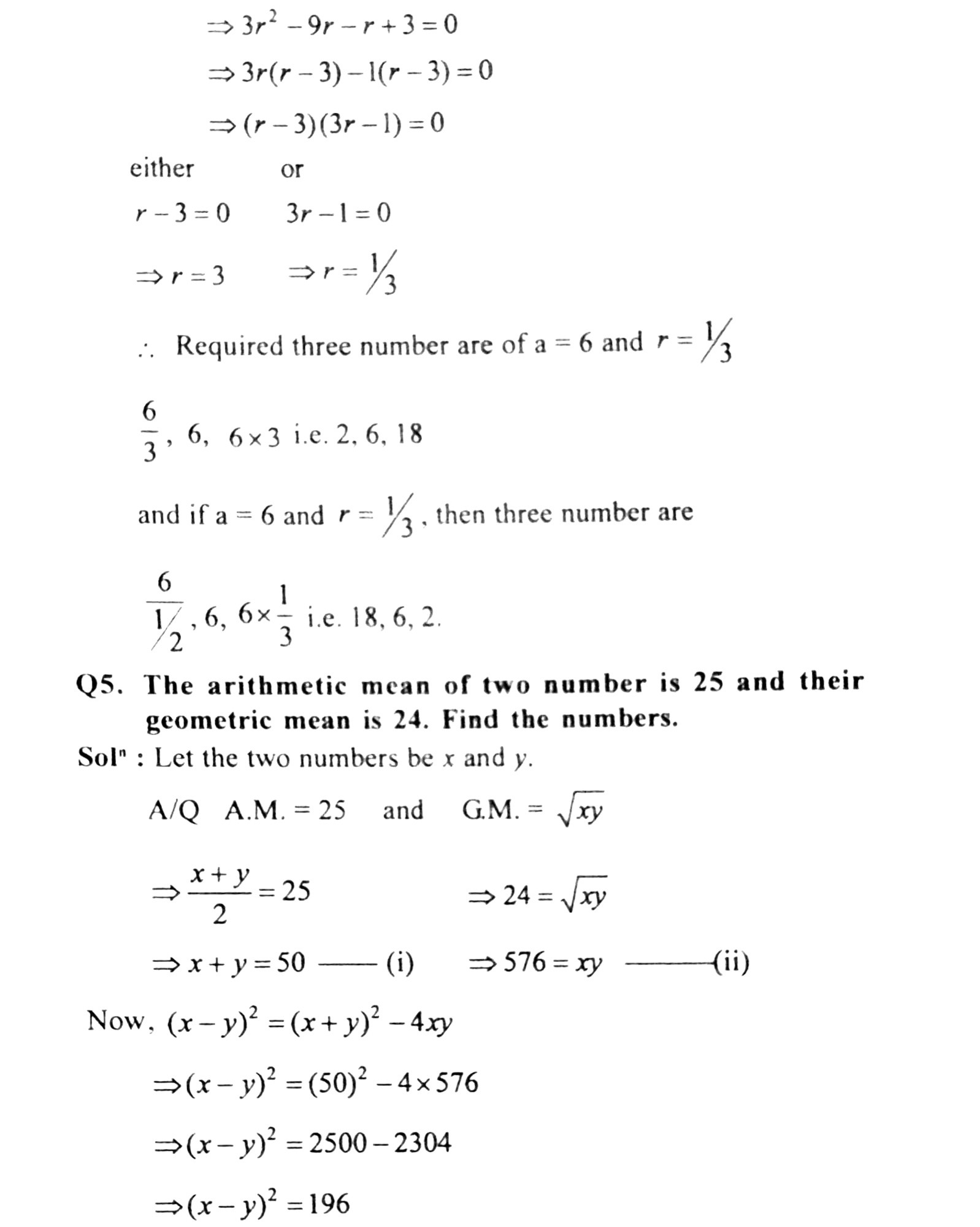 Arithmetic and geometric progression, gauhati University business mathematics Arithmetic and geometric progression unit 5 , b.com 4th sem business mathematics Unit 5 notes and solutions