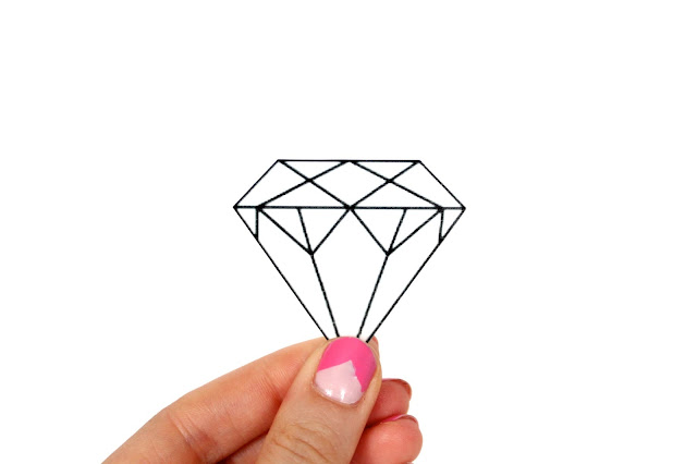 shrinky dinky diamond