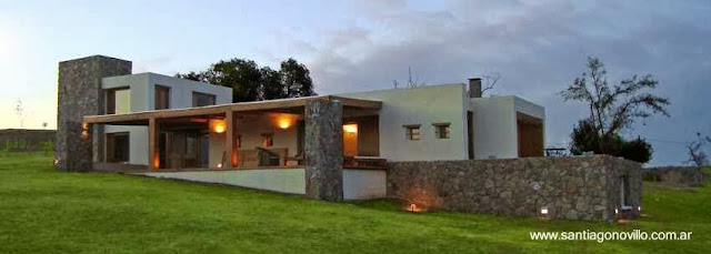 Casa contemporánea en el campo Ascochinga Córdoba Argentina