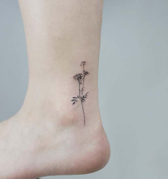Tatuagens para tornozelos - 45 fotos e modelos femininos