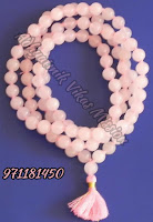 Rose Quartz Crystal Mala