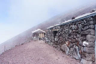 富士山、富士宮ルート元祖七合目