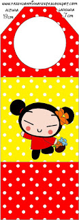 Pucca, Free Printable Bookmarks.