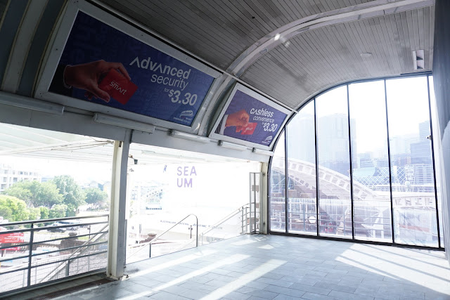 Abandoned Harborside Monorail Station interior