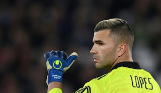 Anthony Lopes le pouce levé