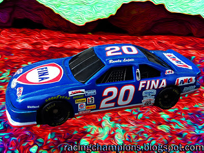 Randy LaJoie #20 Fina Lance Snacks Ford Racing Champions 1/64 NASCAR diecast blog BGN Cup1994 1993 Dick Moroso #74 age