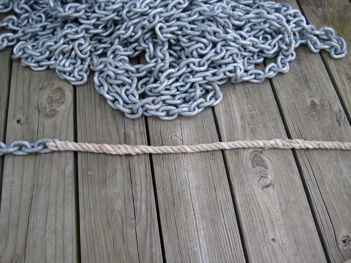 Sail Delmarva: The Best Rope-to Chain Splice