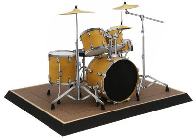 Drum Set Papercraft