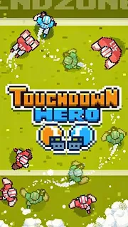 Screenshots of the Touchdown hero for Android tablet, phone.