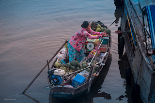 Can Tho floating market