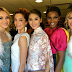 Photos: Agbani Darego poses with former Miss World winners at UK event 