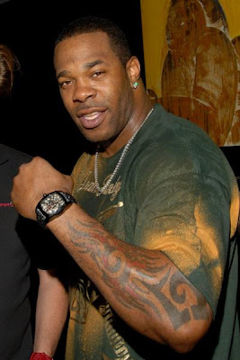 Busta Rhymes Tattoos art