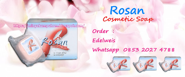 RCS Sabun Mandi Rosan Cosmetic Soap Untuk Menjaga Kesehatan Dan Kecantikan Kulit Keluarga Anda