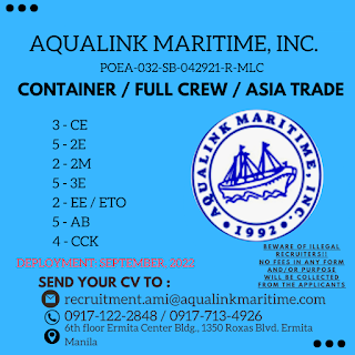 container vessel vacancy