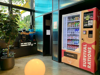 Snack vending machine at lyf Funan