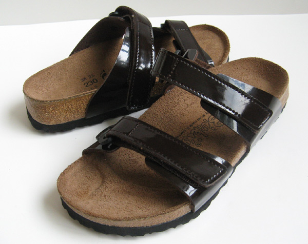 ... : BIRKENSTOCK ARIZONA SLIDE SOFTBED SANDALS WOMENS SIZE 5 SIZE 35