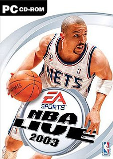 NBA Live 2003 pc dvd front cover