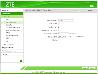 Setting ZTE F609 V3 untuk 40 user sekaligus - Neicy Tekno