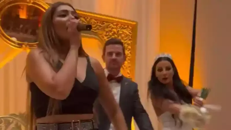 سيرين ميلاد تغني الراب في حفل زواج