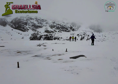 Circo de Peñalara con Raquetas de Nieve