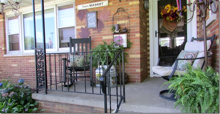 A quick and budget friendly Do It Yourself Project to enlarge the front porch in one weekend.