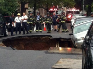   Sinkholes on Source  Http   Newyork Cbslocal Com 2012 08 01 Huge Sinkhole Opens Up