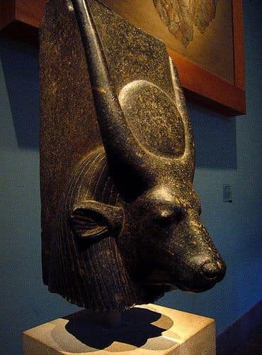 Goddess hathor  was very popular among the Egyptian people.