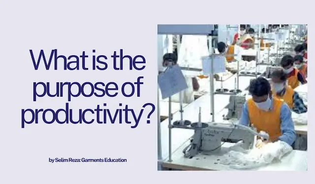 What is the purpose of productivity? What is the purpose of productivity?