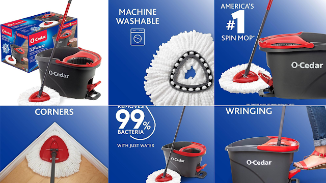 O-Cedar EasyWring Microfiber Spin Mop: Effortless Cleaning, Maximum Convenience