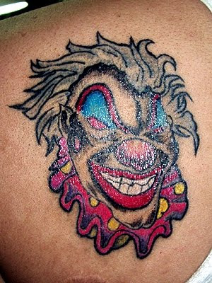 Bow Wow Tattoos · Tattoo Me Now -clown skin rip tattoos
