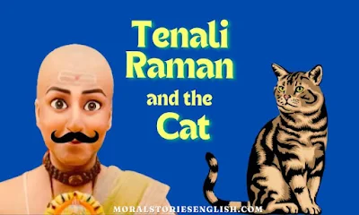 Tenali Raman and the Cat Story in English