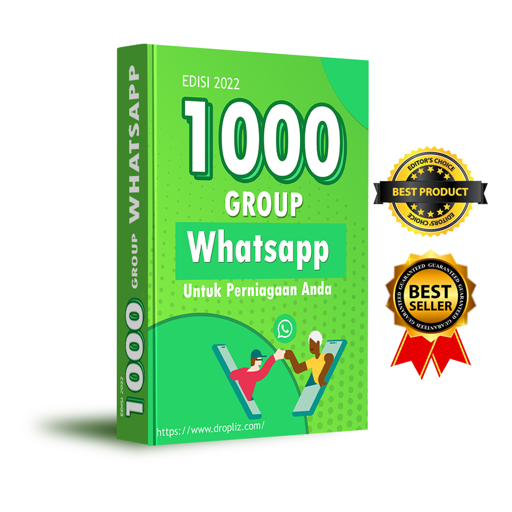 1000 group whatsapp untuk perniagaan anda