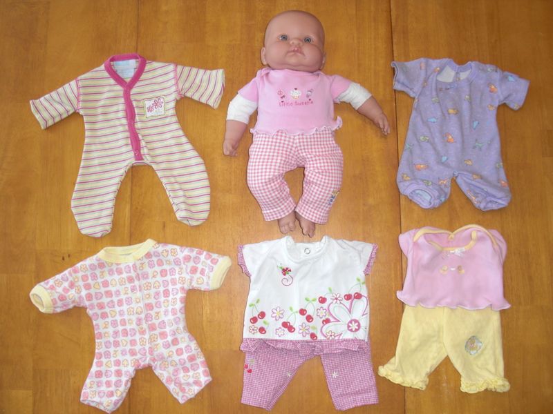 Child Styles: How to Make Doll’s Clothes out of Baby Clothes