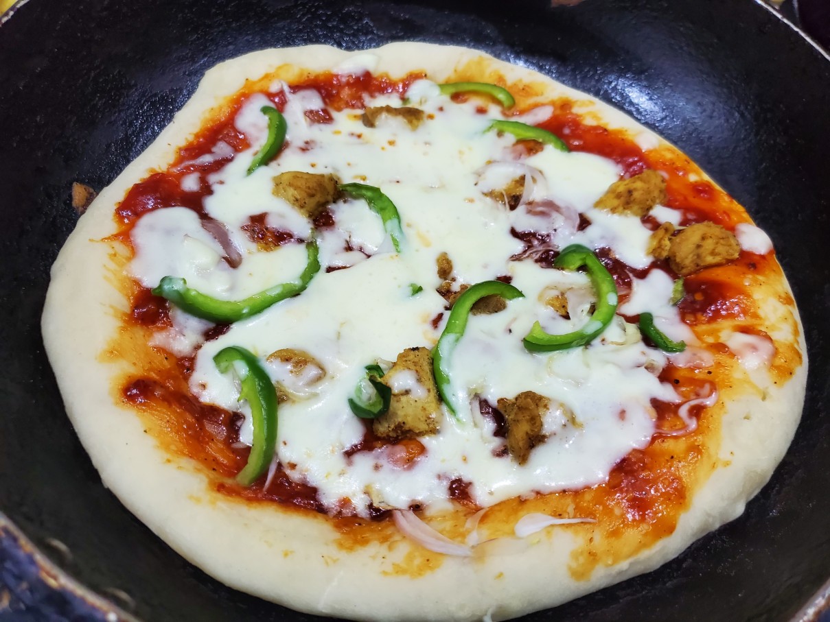 Homemade Pizza Recipe without oven