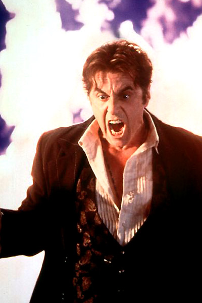 Pacino in The Devil's Advocate above Elizabeth Hurley in Bedazzled 