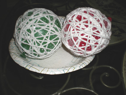 Balloon Yarn Ornament5