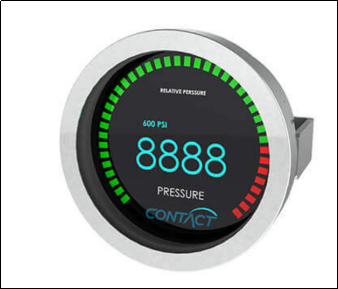 Steel casings of electronic gauges make them tough and resilient