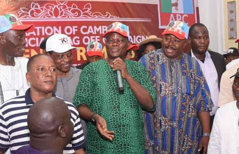 2023: Oseni Flags Off House of Rep. Campaign in Ibadan.