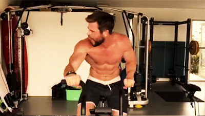 Chris Hemsworth estrella Fitness