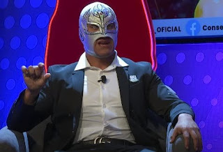 Magnus, estrella del Consejo Mundial de Lucha Libre.