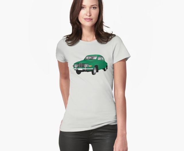 saab 96 classic green color