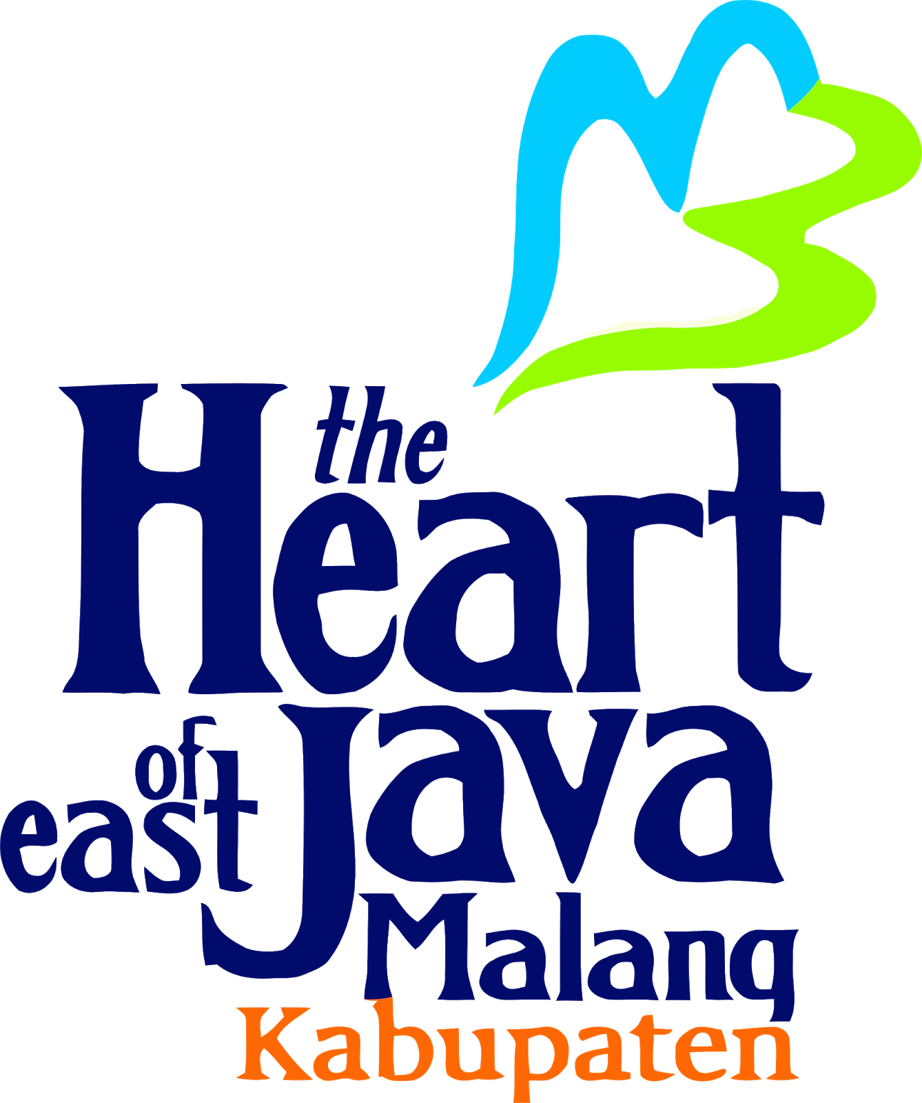Logo Branding Kabupaten Malang  The Heart of East Java 