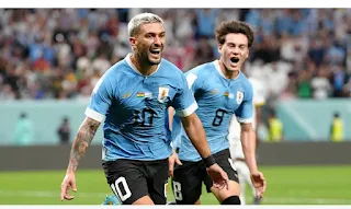 World Cup 2022: Uruguay knocked out of  World Cup despite beating Ghana 2-0
