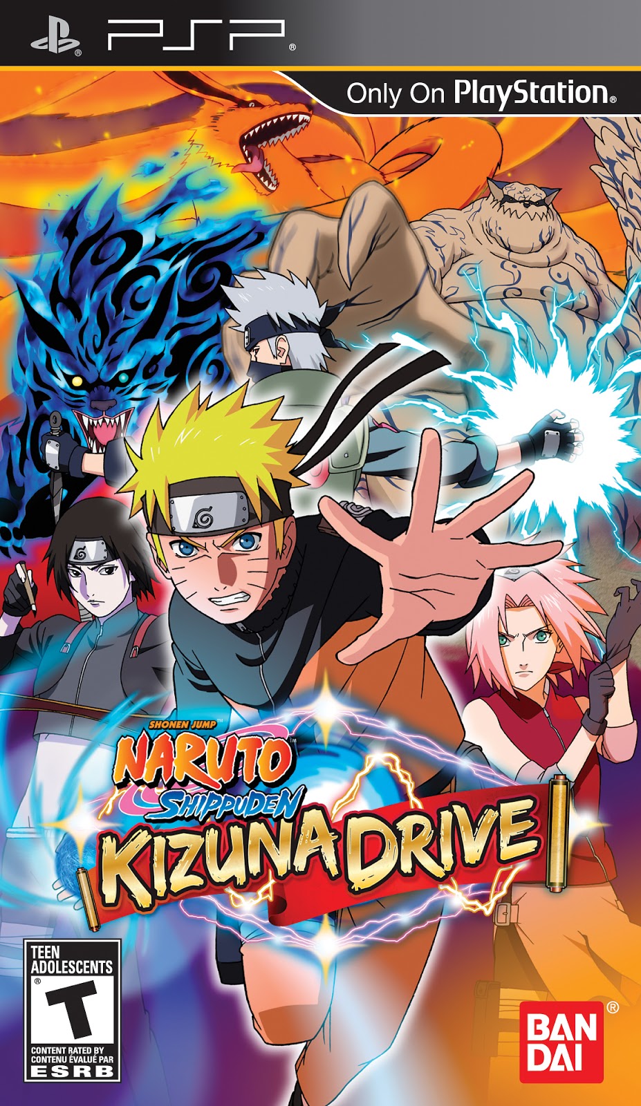PSP Naruto Shippuden Kizuna Drive PPSSPP Free