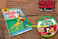 Logo Crema Bel Paese ti regala un libro gioco Mickey Mouse&Friends